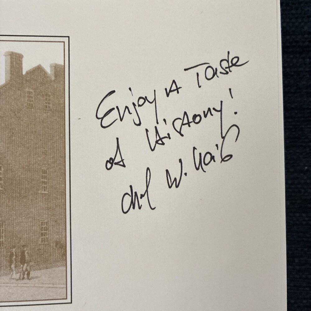 City Tavern Cookbook : 200 Years of Classic Recipes from America's First SIGNED - Picture 2 of 5